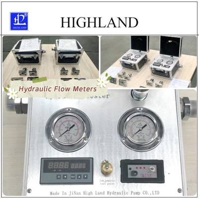 Snow Car Hydraulic Flow Meters With Max Pressure 420 Bar Removable