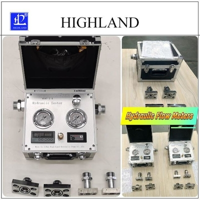 Snow Car Hydraulic Flow Meters With Max Pressure 420 Bar Removable