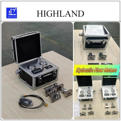 Hydraulic Flow Rate Tester Hydraulic Flow Meters For Snow Car Max Pressure 420 Bar