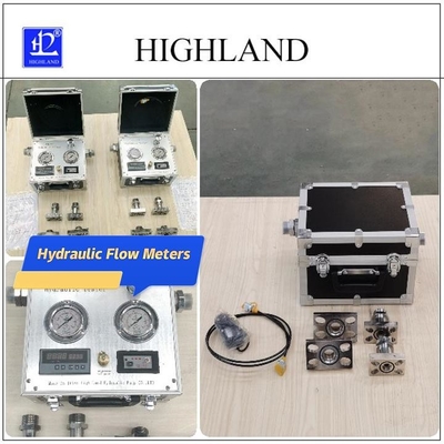 Hydraulic Flow Rate Tester Hydraulic Flow Meters For Snow Car Max Pressure 420 Bar