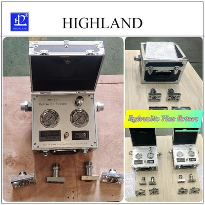 High Pressure  Hydraulic Flow Meter For Snow Car Operation HIGHLAND Design