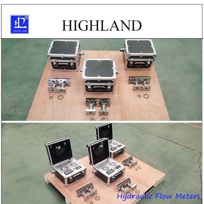 High Pressure  Hydraulic Flow Meter For Snow Car Operation HIGHLAND Design