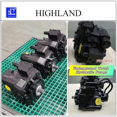 Hydraulic Solutions Underground Truck Hydraulic Pumps Cast Iron Housing Patent Certified