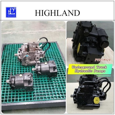 Cast Iron Housing Underground Truck Hydraulic Pumps Fast Working Patent Certified