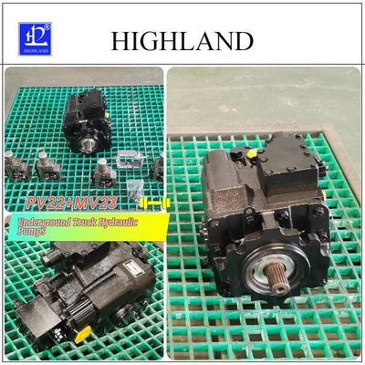 Fast Working Cast Iron Housing Underground Truck Hydraulic Pumps Patent Certified