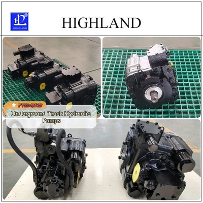 Hydraulic Components Underground Truck Hydraulic Pumps Cast Iron Housing Patent Certified