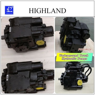 Hydraulic Components Underground Truck Hydraulic Pumps Cast Iron Housing Patent Certified