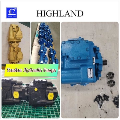 Variable Displacement Tandem Hydraulic Pumps for Rated Working Pressure of 35 Mpa