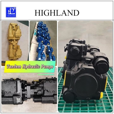 Custom Design Tandem Hydraulic Pumps Variable Displacement for Mobile Applications