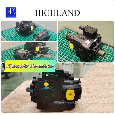 Hydraulic Motor Pump System for Hydraulic Components and Manual Loading