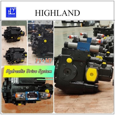 97% Efficiency Motorized Pump System With Max Displacement Of 90ml/R