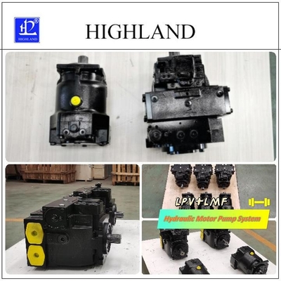 Cast Iron Hydraulic Motor Pump System Max Pressure 42Mpa