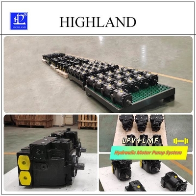 Cast Iron Hydraulic Motor Pump System Max Pressure 42Mpa