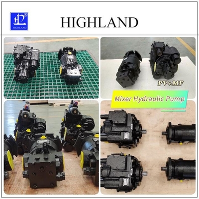 Cast Iron Mixer Truck Hydraulic Pump With Hydraulic Transmission Principle