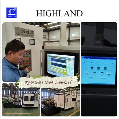 Excavators Hydraulic Test Benches Flow Rate 450L/Min Hydraulic Equipment Testing System