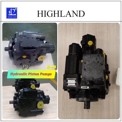 Hydraulic Piston Pumps with Variable Displacement Axial Structure