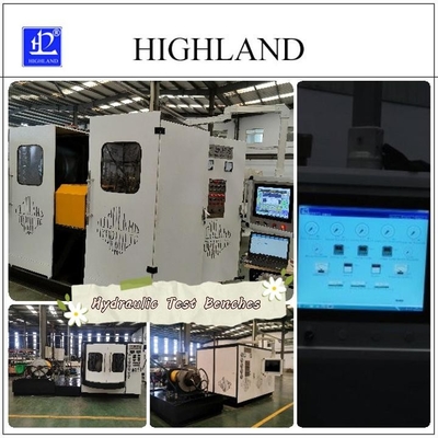 High Pressure Hydraulic Test Benches For Construction Machinery Easy To Operate