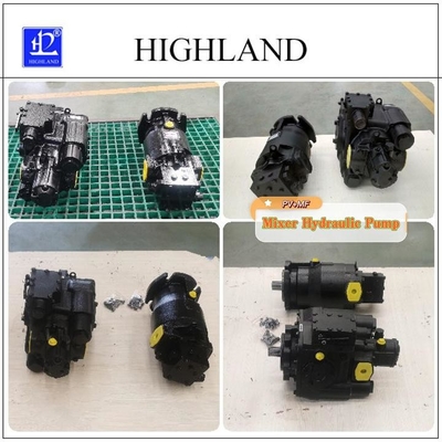 Hydraulic Oil Mixer Hydraulic Pump Variable Displacement Closed Loop Piston Pump Rated Pressure 35Mpa