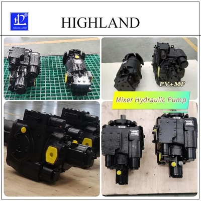Hydraulic Oil Mixer Hydraulic Pump Variable Displacement Closed Loop Piston Pump Rated Pressure 35Mpa