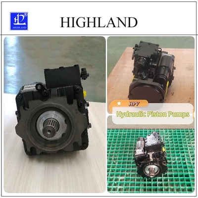 High Pressure Cast Iron Hydraulic Piston Pumps for Hydraulic System Components