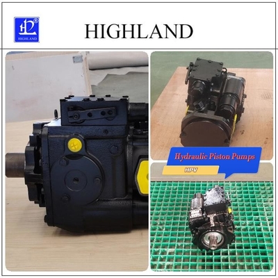 High Pressure Cast Iron Hydraulic Piston Pumps for Hydraulic System Components