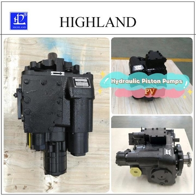 Hydraulic Transmission Principle Hydraulic Piston Pumps For Hydraulic System Components