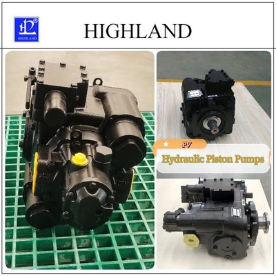 Industrial Black Hydraulic Piston Pump With Simple Installation