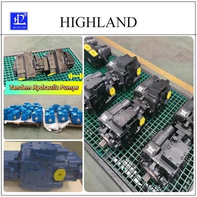 High Pressure Hydraulic Piston Pumps For Closed Loop Axial System
