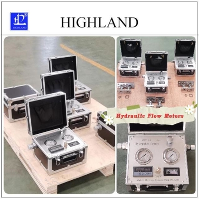 High Flow Rate Hydraulic Tester For Max Pressure 420 Bar HIGHLAND Design