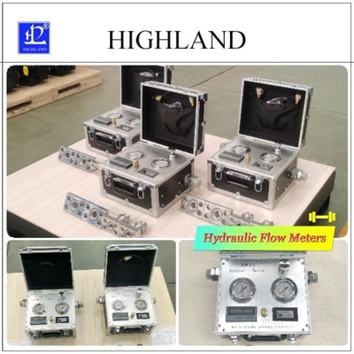 High Flow Rate Hydraulic Tester For Max Pressure 420 Bar HIGHLAND Design