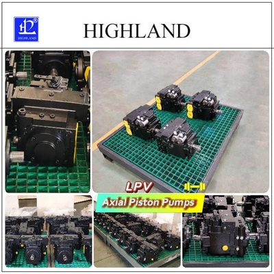 35Mpa Rated Pressure Black Hydraulic Piston Pumps Ensuring Optimal System Performance