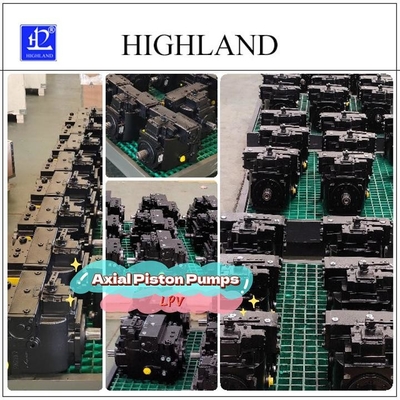 35Mpa Rated Pressure Black Hydraulic Piston Pumps Ensuring Optimal System Performance