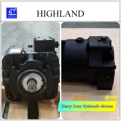 Heavy Duty HMF90 Hydraulic Motors Cast Iron Easy Maintenance System Solutions