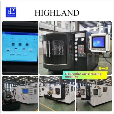 Complete Detection Data Hydraulic Valve Testing Machine Pressure 42 Mpa For Coal Mine