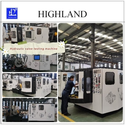Complete Detection Data Hydraulic Valve Testing Machine Pressure 42 Mpa For Coal Mine