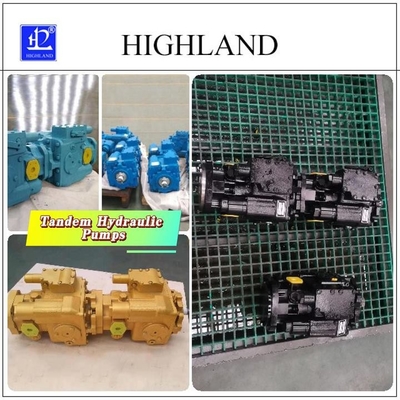 Compact And Powerful Tandem Hydraulic Pumps For Closed Circuit Systems