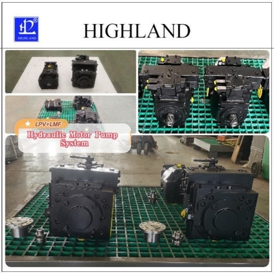 Hydraulic Motor Pump Manual Loading Cast Iron Pump For Heavy Duty Applications