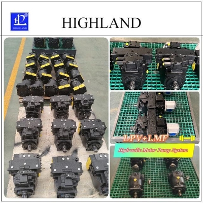 Hydraulic Motor Pump Manual Loading Cast Iron Pump For Heavy Duty Applications