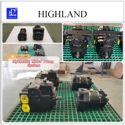 Harvester Hydraulic Pump System 42Mpa Pressure Plywood Case