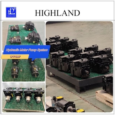 Power Cast Iron Motor Pump System Harvester Hydraulic With Max 90ml/r Displacement