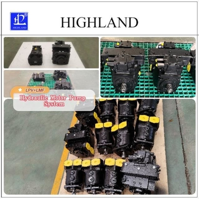 Manual Loading Cast Iron Hydraulic Motor Pump System