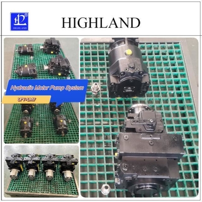 Manual Loading Cast Iron Hydraulic Motor Pump System