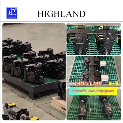 Manual Loading Cast Iron Hydraulic Motor Pump System