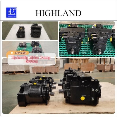 149kw Cast Iron Motor Pump System In Plywood Case Hydraulic Components Manual Loading