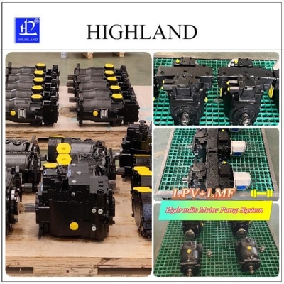 149kw Cast Iron Motor Pump System In Plywood Case Hydraulic Components Manual Loading