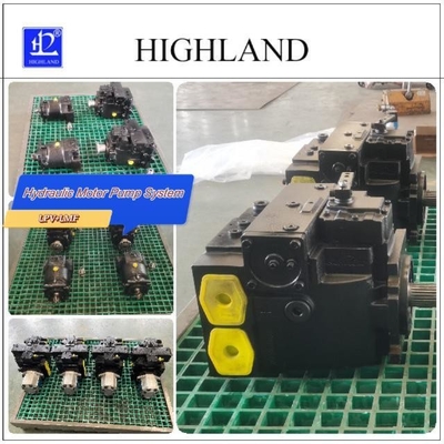 149kw Cast Iron Motor Pump System In Plywood Case Hydraulic Components Manual Loading