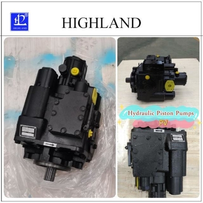 Black Variable Displacement Axial Piston Hydraulic Pump