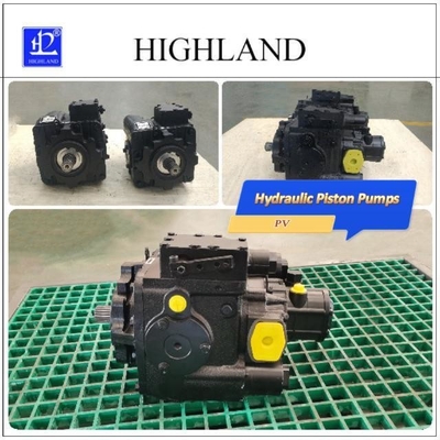 Black Variable Displacement Axial Piston Hydraulic Pump