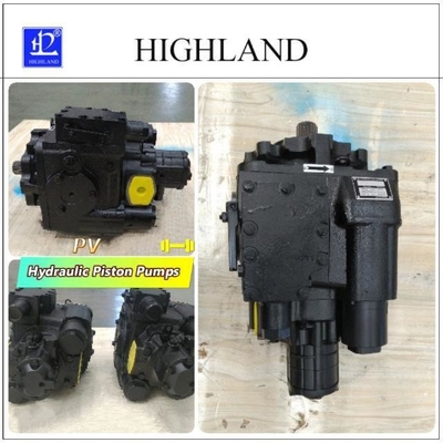 Black Variable Displacement Axial Piston Hydraulic Pump