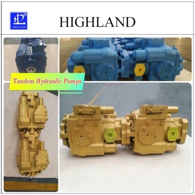 HPV70 Harvester Hydraulic Pumps Black Or Blue Color Manual Loading Mode